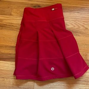 lululemon tennis skirt
